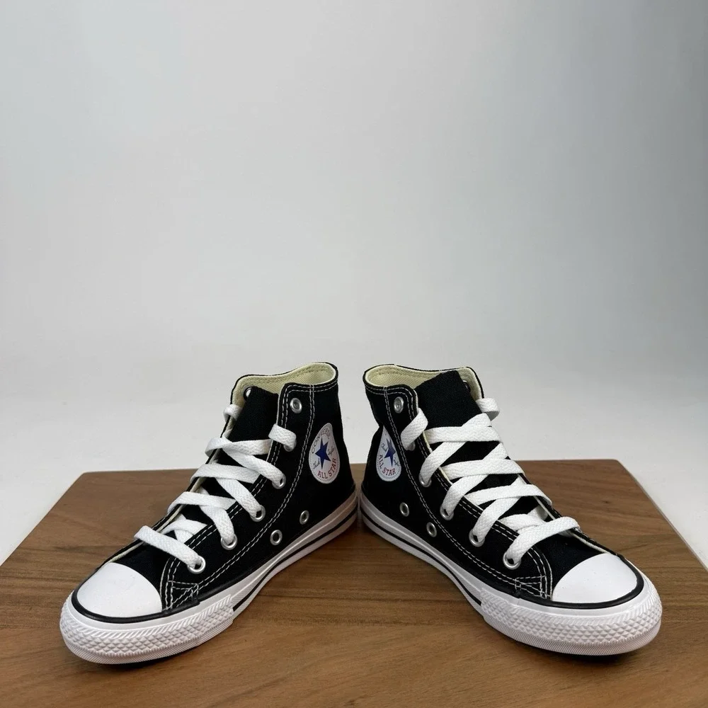New Little‎ Kids Converse Chuck Taylor All Star High Black Sneaker Sz 12 C
